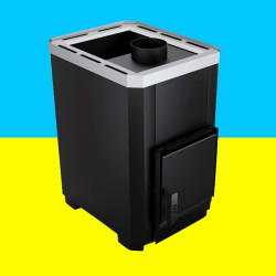 Піч для лазні та сауни Новаслав Класік ПКС-02Ч без виносу