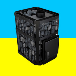 Піч для лазні та сауни Новаслав Пруток ПКС-01 П без виносу
